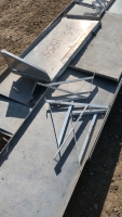 Aluminum shelving and brackets