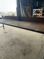 Steel welding table