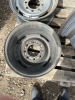 Four steel 8 bolt trailer rims - 3