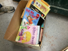 2 BOXES + DVD’S - COOKBOOKS, CRAFTING BOOKS, KIDS BOOKS, NOVELS - 3