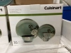 2 BOXES - CUISINART “BLUE PEONY” STONE WARE DISH SET - 2