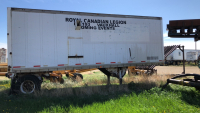 Seed cleaning trailer