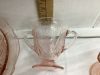 PINK DEPRESSION GLASS PIECES - 2