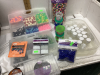 ASSORTED CRAFTING BEADS, CONTAINERS - 2