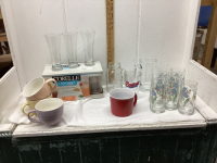 3 BOXES GLASSWARE - LARGE VARIETY