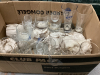 3 BOXES GLASSWARE - LARGE VARIETY - 2