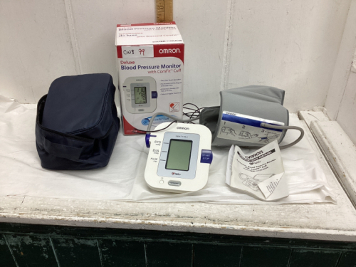 OMRON BLOOD PRESSURE MONITOR