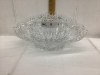 CRYSTAL FRUIT BOWL -FAN SHAPE