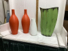 BOX OF VASES - UNIQUE STYLES