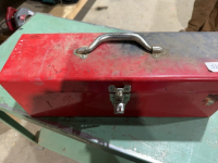 Steel toolbox and contents