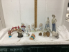 FLAT OF COLLECTIBLES- SOME HAVE BEEN REPAIRED