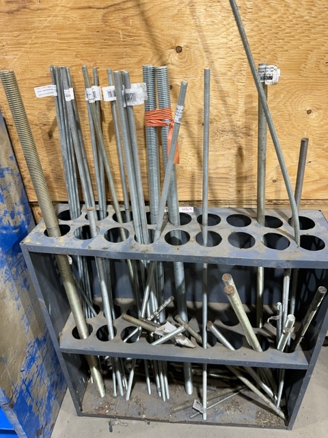 Ready Rod Display Rack Assorted ready, rod and holder
