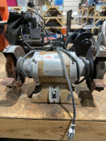 Two wheel bench grinder