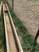 Wooden Grain Trough