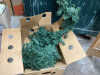 BOX W/ CHRISTMAS SNOWFLAKE LIGHTS & GARLAND W/ CANDLESTICK LIGHTS - 3