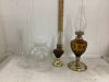 REPLICA KEROSENE LAMPS & EXTRA GLOBES