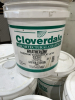 Seven pails of Cloverdale exterior flat latex paint - 3