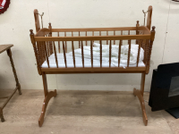 DOLL CRADLE - WOOD