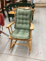 SMALL ROCKING CHAIR W/ CUSHIONS