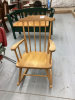 SMALL ROCKING CHAIR W/ CUSHIONS - 2