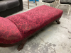 ANTIQUE CHAISE W/ CLAW FEET - 3