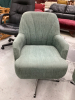 (2) SWIVEL ARM CHAIRS - 2