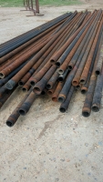 50 lengths of 3 1/2-in pipe ( bidding per pipe )