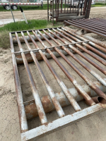 Steel cattle guard