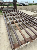 Steel cattle guard