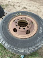 Two transport tires