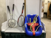 LITTLE TIKES SWING, TENNIS & BADMINTON RACQUETS