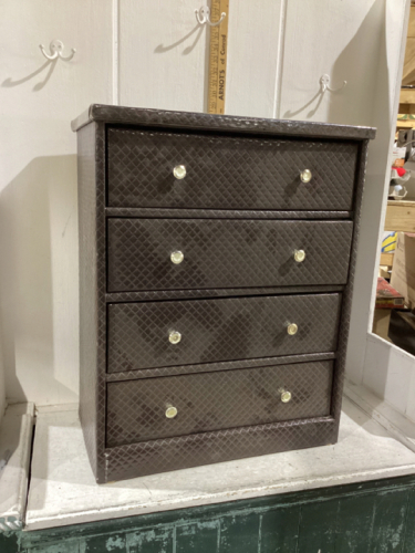 VINYL COVERED CARDBOARD STORAGE UNIT