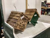 (2) HANDMADE BIRDHOUSES