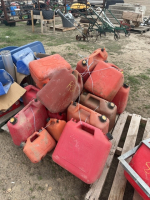 Pallet of Jerry cans