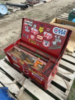 Mac Tools Red toolbox and contents