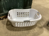 (7) KIDS/YOUTH LIFE JACKETS IN GOOD LAUNDRY BASKET - 2