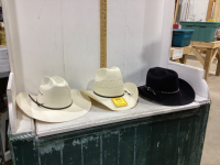 (3) COWBOY HATS