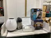 SMALL AUTO VACUUM, CHEESE FONDUE SET, BIONAIRE AIR PURIFIER, HAND MIXER