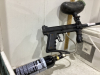 PAINTBALL GUN & FULL BUCKET OF PAINT BALLS - 2