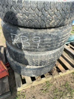 Four transport tires