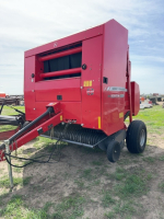 Massey Ferguson/Heston 2856A hard-core round Bailer