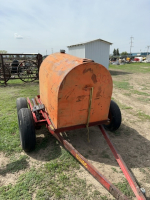 Tank on cart