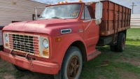 1970 GMC C600 GRAIN TRUCK