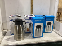 (5) USED COFFEE CARAFES