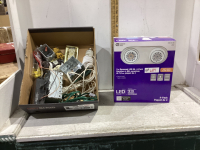 MISC ELECTRICAL ITEMS, & RECESSED LIGHT KIT