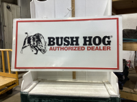 METAL “BUSH HOG” SIGN