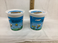 (2) CONTAINERS PHILPOTT HONEY