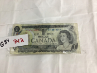 CANADIAN $1 BILL - 1973