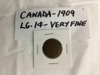 CANADIAN 1 CENT COIN - 1909