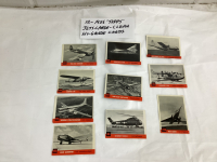 (12) 1956 “TOPPS” JETS CARDS